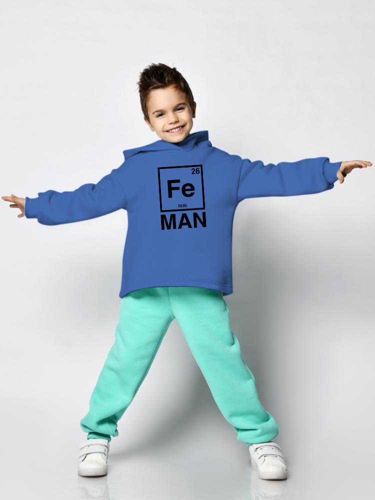 Fe Man Chemistry Hoodie -SmartPrintsInk Designs