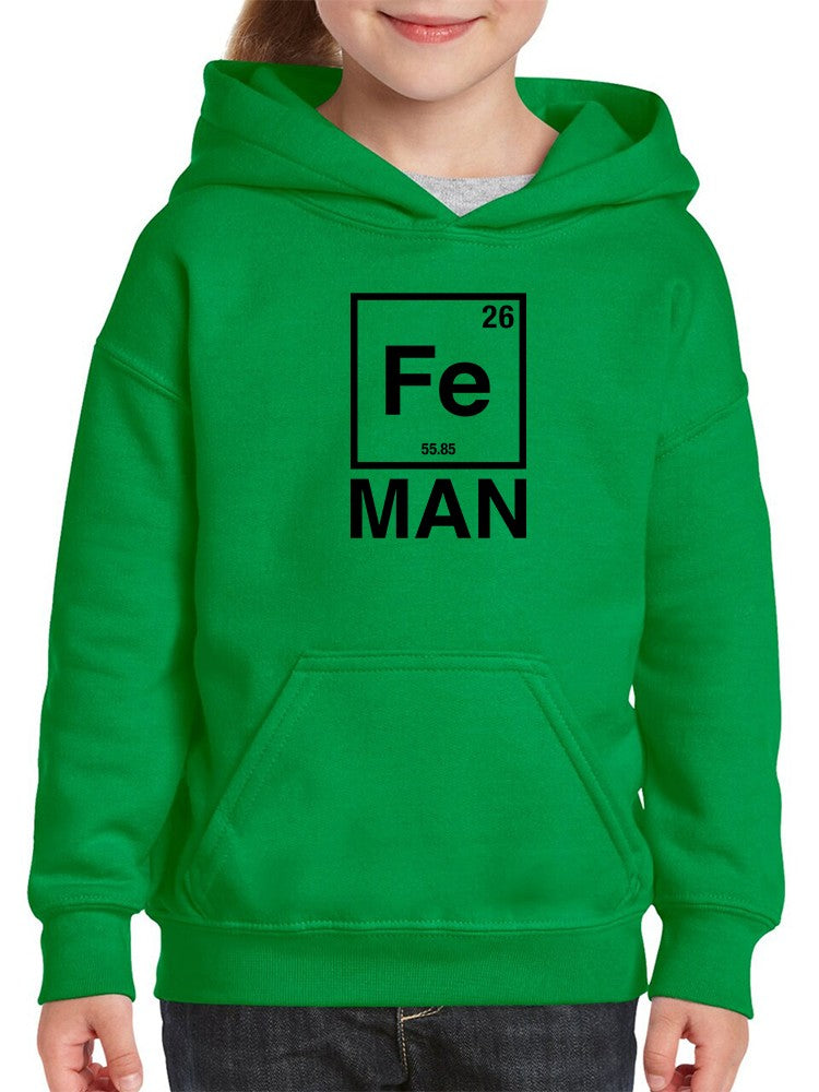 Fe Man Chemistry Hoodie -SmartPrintsInk Designs