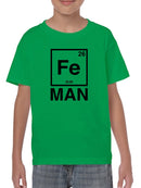 Fe Man Chemistry T-shirt -SmartPrintsInk Designs