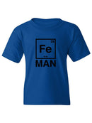 Fe Man Chemistry T-shirt -SmartPrintsInk Designs