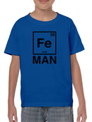 Fe Man Chemistry T-shirt -SmartPrintsInk Designs