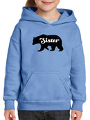 Sister Bear Hoodie -SmartPrintsInk Designs