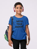 Wash Your Hands T-shirt -SmartPrintsInk Designs