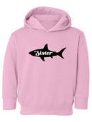 Sister Shark Hoodie -SmartPrintsInk Designs