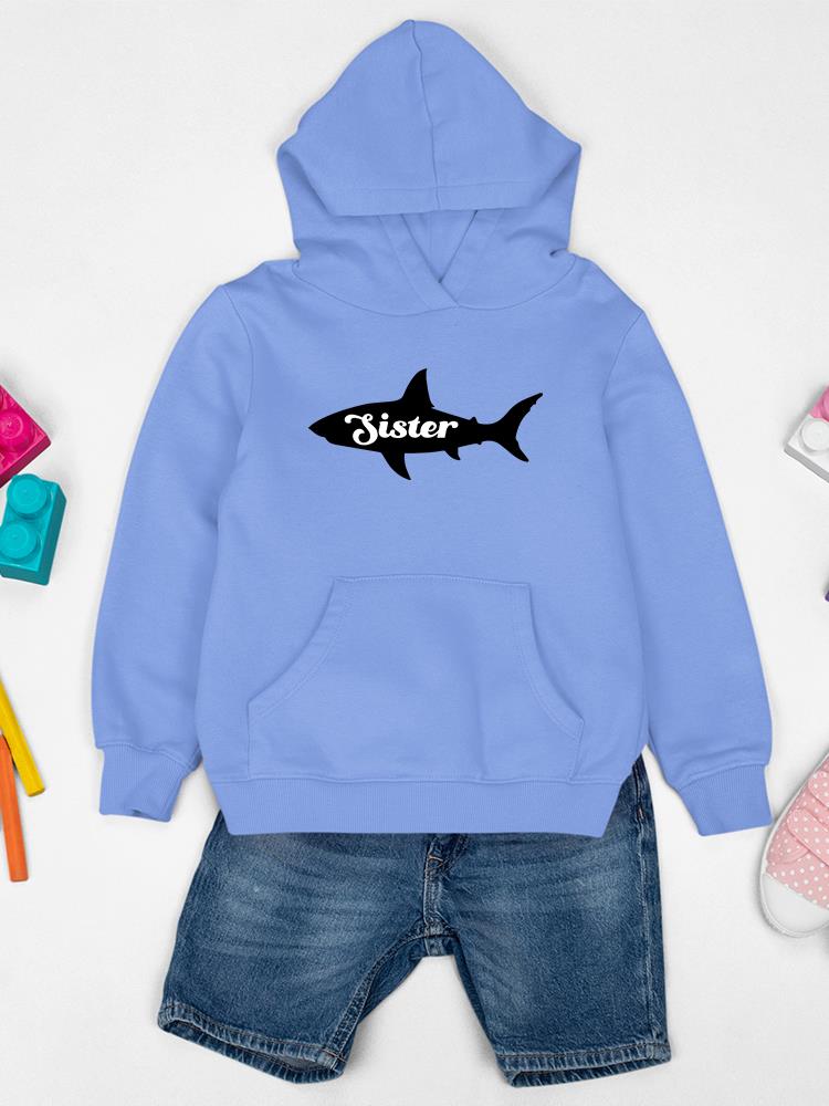 Sister Shark Hoodie -SmartPrintsInk Designs