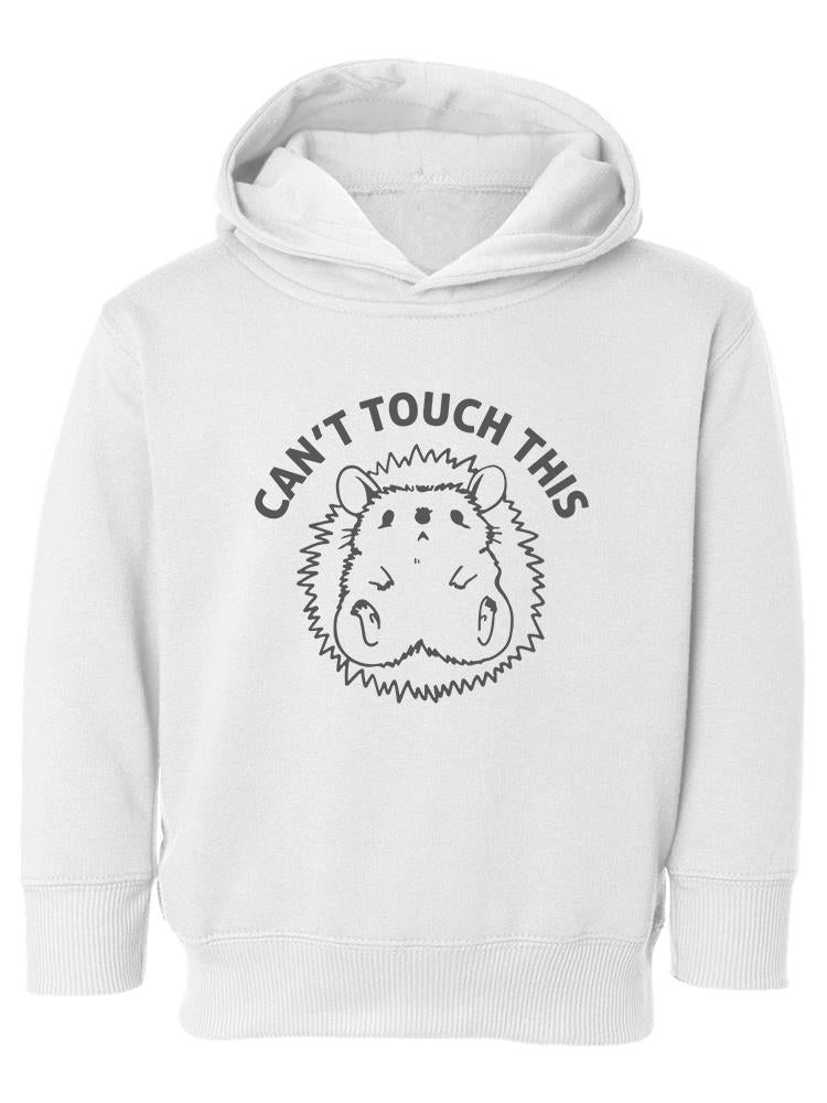 Can't Touch This Hedgehog Hoodie -SmartPrintsInk Designs