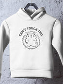 Can't Touch This Hedgehog Hoodie -SmartPrintsInk Designs