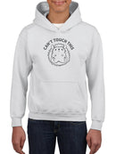 Can't Touch This Hedgehog Hoodie -SmartPrintsInk Designs