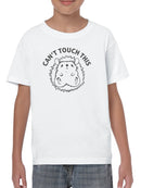 Can't Touch This Hedgehog T-shirt -SmartPrintsInk Designs