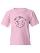 Can't Touch This Hedgehog T-shirt -SmartPrintsInk Designs