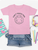 Can't Touch This Hedgehog T-shirt -SmartPrintsInk Designs
