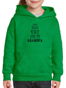 Really Love Grandpa Hoodie -SmartPrintsInk Designs
