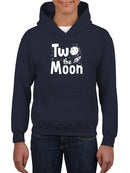 Two The Moon Hoodie -SmartPrintsInk Designs