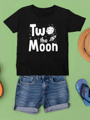 Two The Moon T-shirt -SmartPrintsInk Designs
