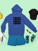 Tacos Love Hoodie -SmartPrintsInk Designs