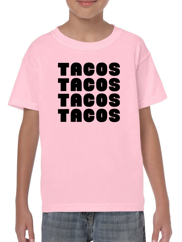 Tacos Love T-shirt -SmartPrintsInk Designs