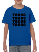 Tacos Love T-shirt -SmartPrintsInk Designs