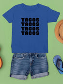 Tacos Love T-shirt -SmartPrintsInk Designs