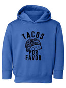 Tacos Por Favor Hoodie -SmartPrintsInk Designs