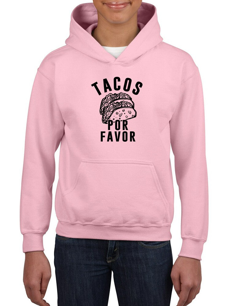 Tacos Por Favor Hoodie -SmartPrintsInk Designs