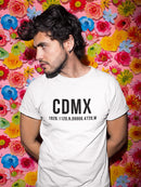 Cdmx Coordinates T-shirt -SmartPrintsInk Designs