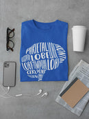 Brain  T-shirt -SmartPrintsInk Designs