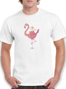 Hand Flamingo T-shirt -SmartPrintsInk Designs
