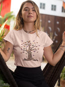 Butterflies In A Tree T-shirt -SmartPrintsInk Designs