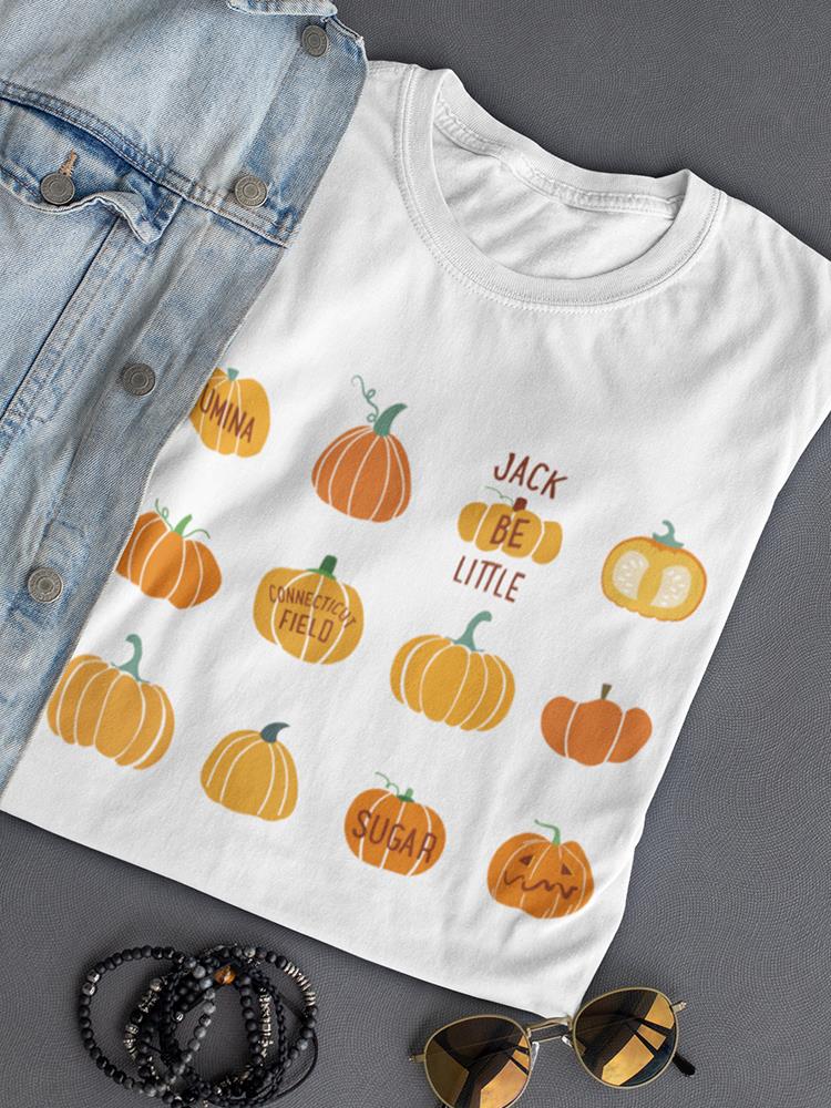 Autumn And Pumpkins T-shirt -SmartPrintsInk Designs