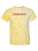 Love, Hate T-shirt -SmartPrintsInk Designs
