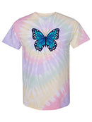 Cute Blue Butterfly T-shirt -SmartPrintsInk Designs