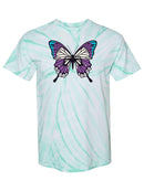 Cute Butterfly Tie-Dye Cyclone -SmartPrintsInk Designs