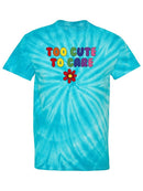 To Cute To Care Tie-Dye Cyclone -SmartPrintsInk Designs