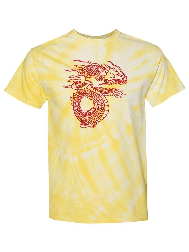 Traditional Dragon T-shirt -SmartPrintsInk Designs