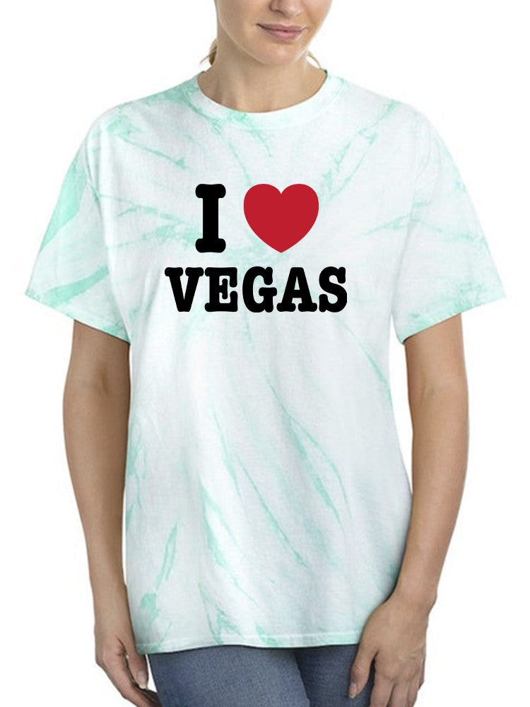 I Love Vegas Tie-Dye Cyclone -SmartPrintsInk Designs