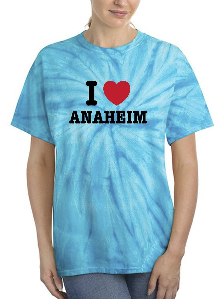 I Love Anaheim Tie-Dye Cyclone -SmartPrintsInk Designs