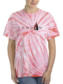 London Clock Tie-Dye Cyclone -SmartPrintsInk Designs