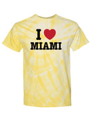 I Love Miami. Tie-Dye Cyclone -SmartPrintsInk Designs
