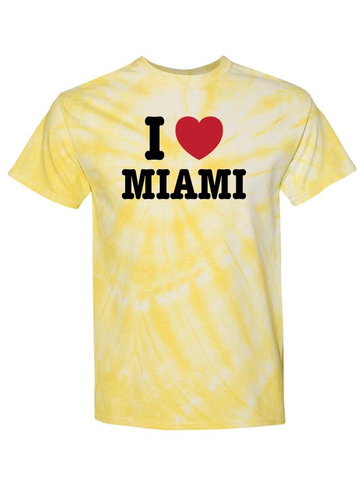 I Love Miami. Tie-Dye Cyclone -SmartPrintsInk Designs
