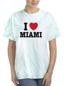 I Love Miami. Tie-Dye Cyclone -SmartPrintsInk Designs