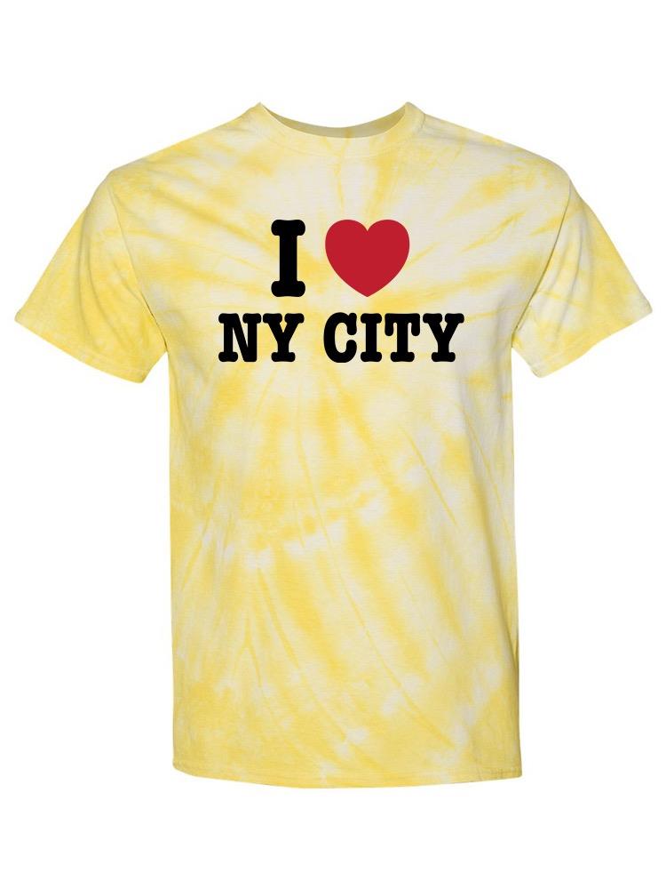 I Love Ny City. Tie-Dye Cyclone Women's -SmartPrintsInk Designs
