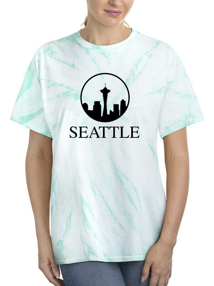 Seattle Landscape T-shirt -SmartPrintsInk Designs