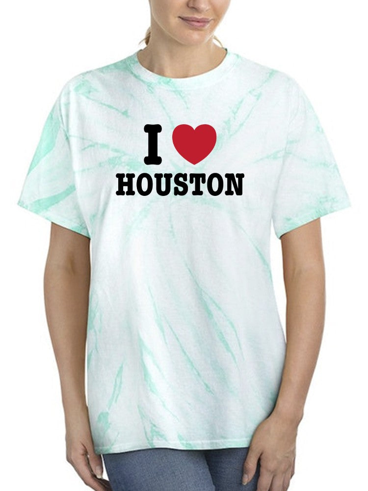 I Love Houston! T-shirt -SmartPrintsInk Designs