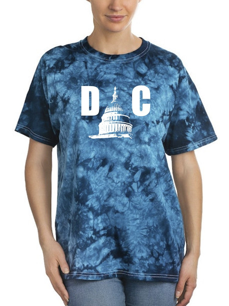 Dc Tower Tie-Dye Crystal -SmartPrintsInk Designs