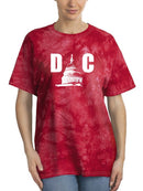 Dc Tower Tie-Dye Crystal -SmartPrintsInk Designs