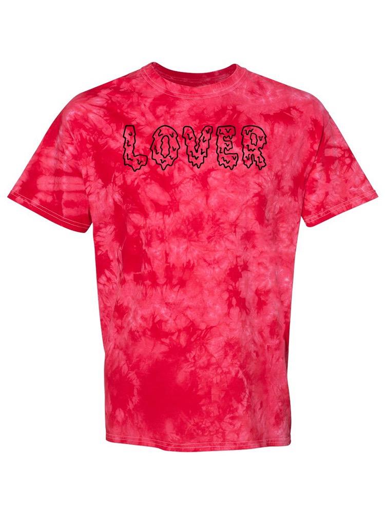 Lover Text T-shirt -SmartPrintsInk Designs