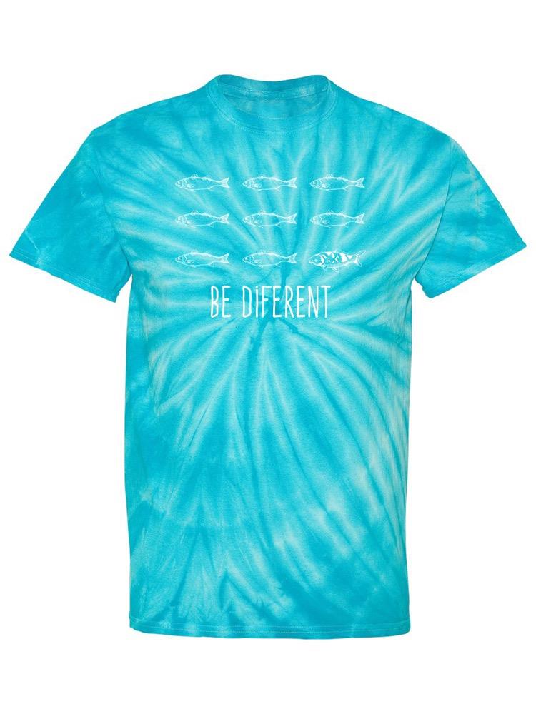 Be Different, Fish T-shirt -SmartPrintsInk Designs