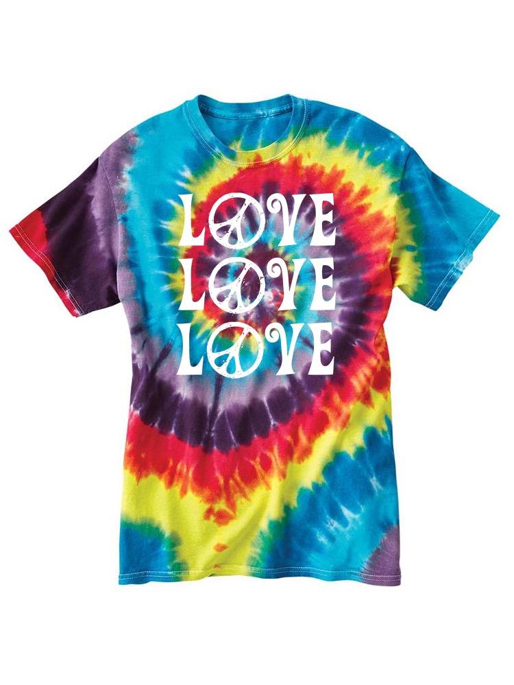 Peace Love T-shirt -SmartPrintsInk Designs