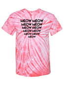 Meow Lines T-shirt -SmartPrintsInk Designs