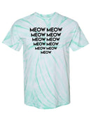 Meow Lines T-shirt -SmartPrintsInk Designs